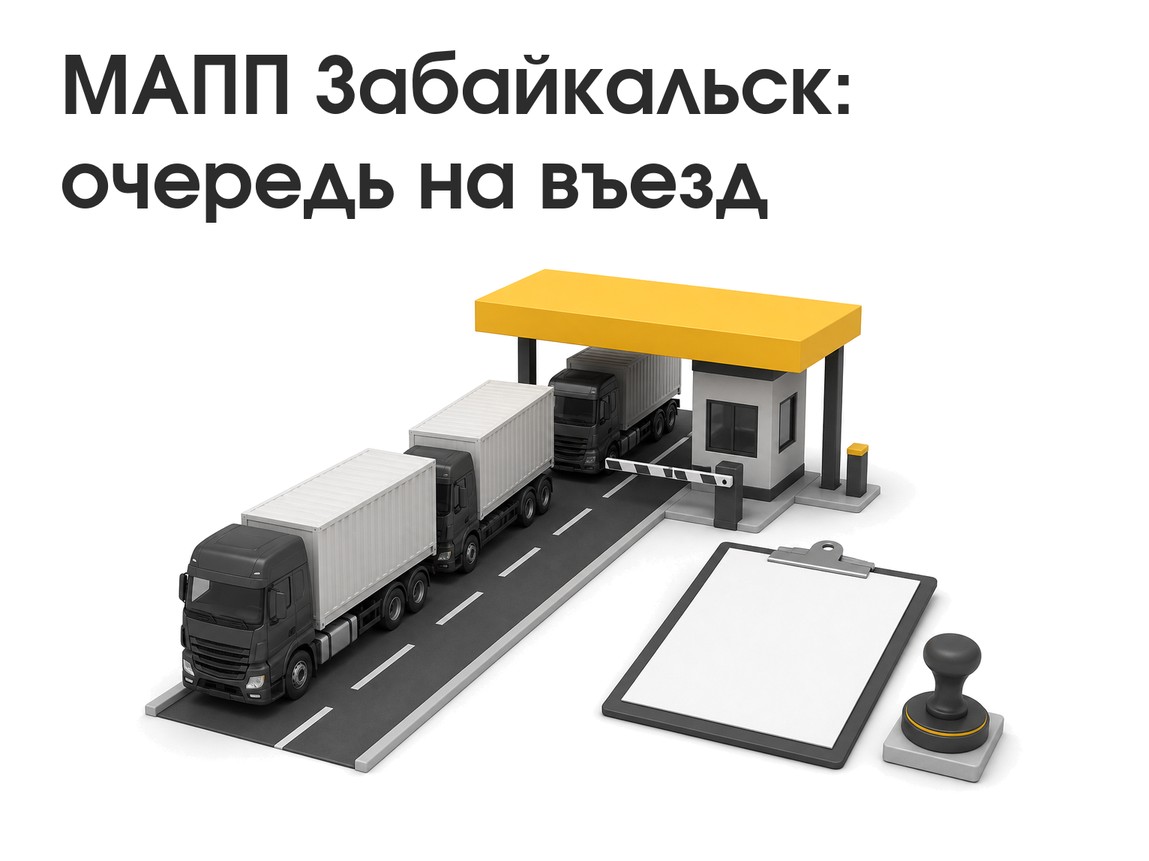 МАПП Забайкальск: очередь на въезд в РФ растянулась на 20 км