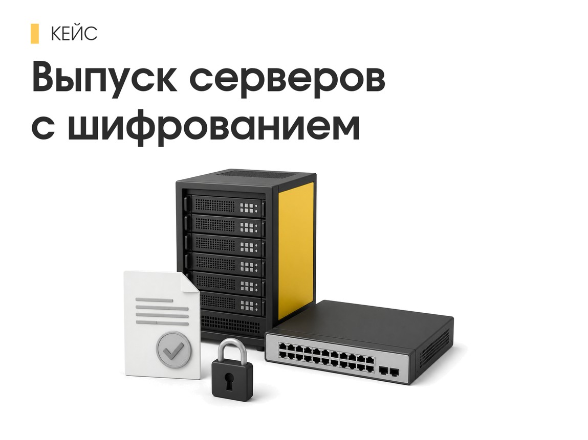 Кейс: серверы с шифрованием — выпуск по уведомлению ЕАЭС без лицензии