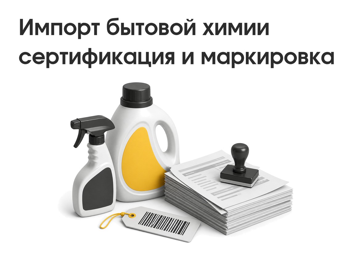 Импорт бытовой химии: декларации ЕАЭС, СГР и маркировка — практический план подготовки