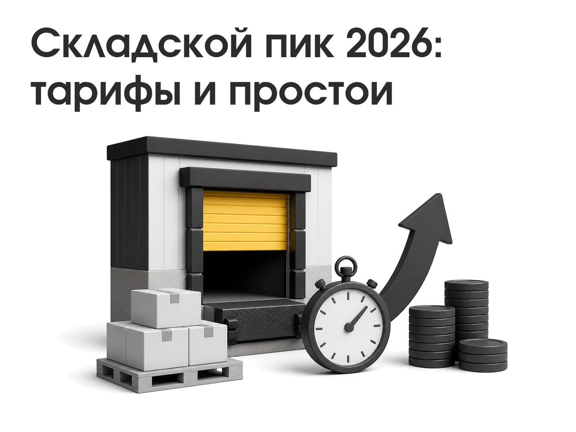 Сезон складского пика 2026: как не потерять деньги на тарифах и простоях