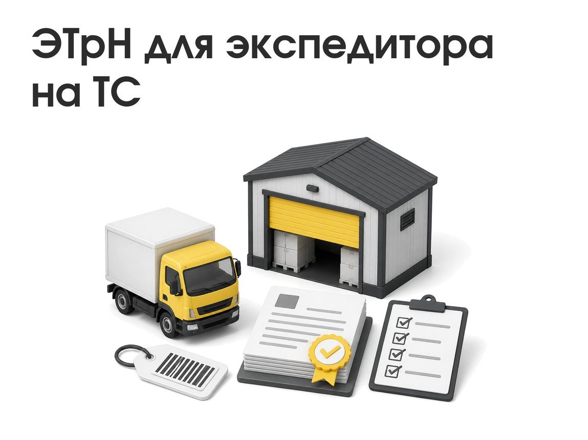ЭТрН для экспедитора на собственном ТС: когда нужна и как оформить без ошибок