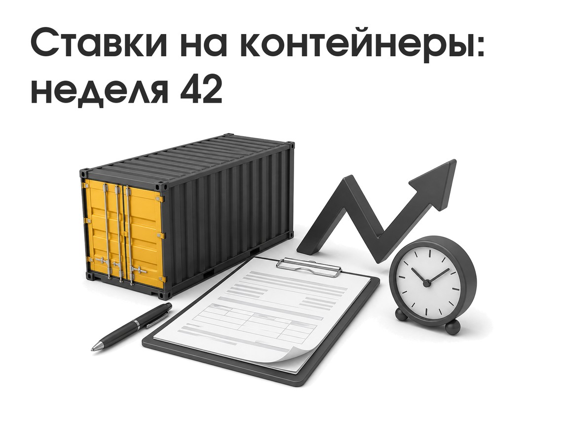 Контейнерные ставки, неделя 42: разнонаправленный тренд и практические шаги