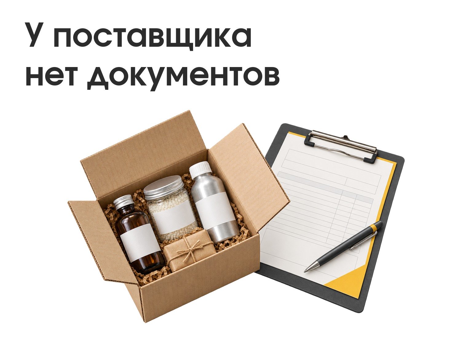 Что делать, если у поставщика из Китая нет документов