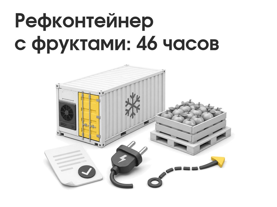 Скоропорт в Санкт-Петербурге: выпуск рефконтейнера с фруктами за 46 часов — пошаговый кейс