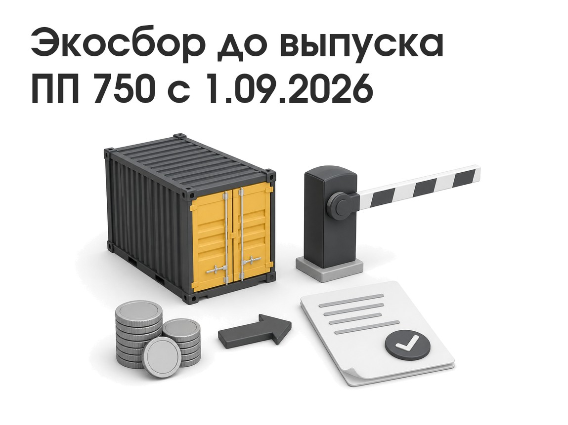 Экосбор до выпуска по ПП 750 снова обязателен с 1 сентября