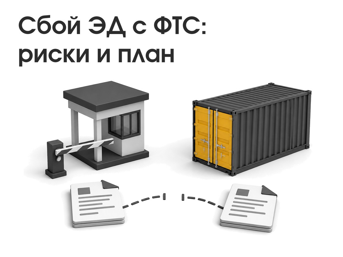 Сбой обмена ЭД с ФТС 06.08: что это было и как страховать сроки поставок