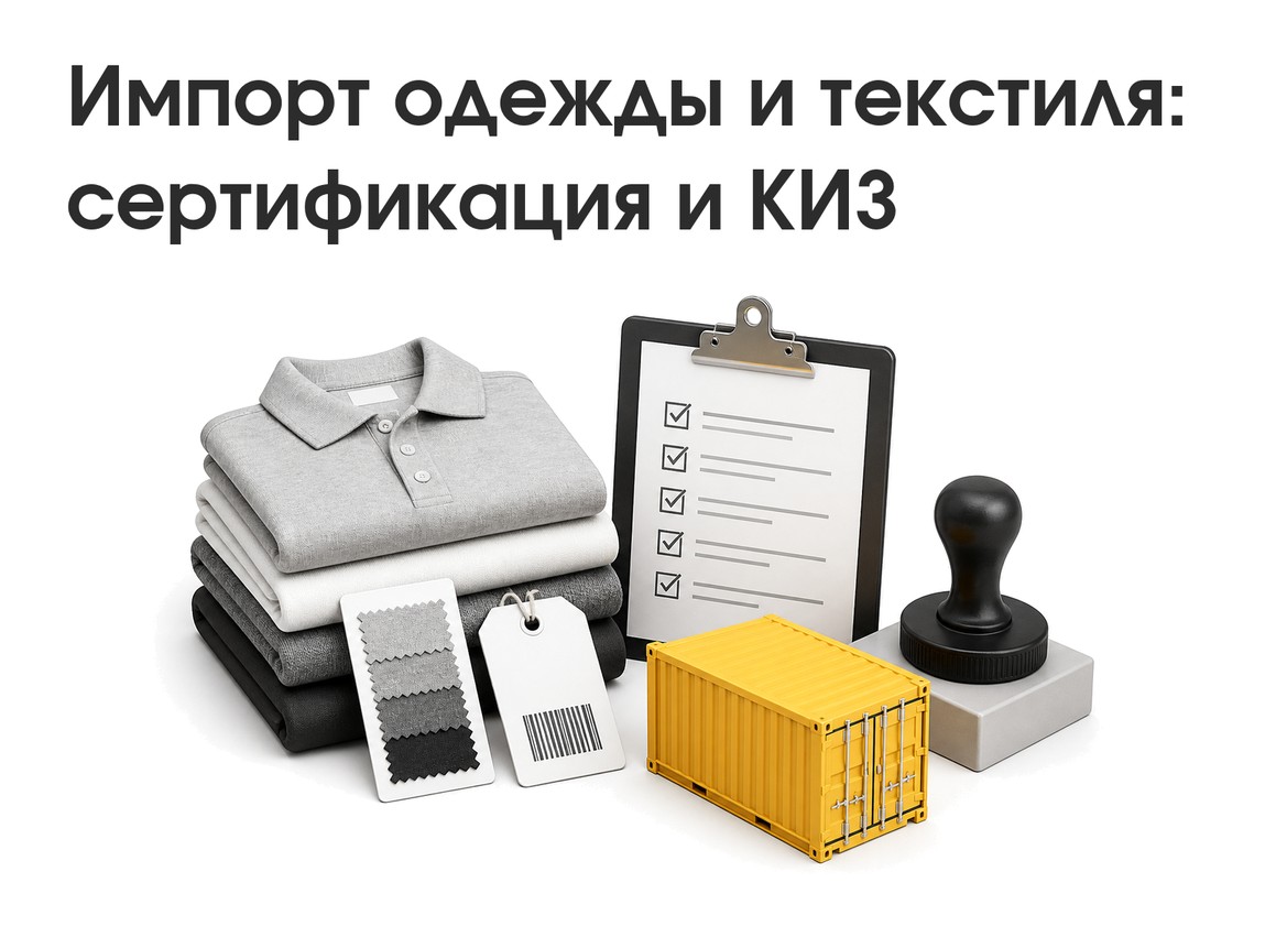 Импорт одежды и текстиля: коды ТН ВЭД, декларации ТР ТС 017/2011 и маркировка КИЗ